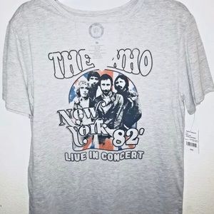 Hybrid Apparel Graphic Tee The Who 82' Med & Large